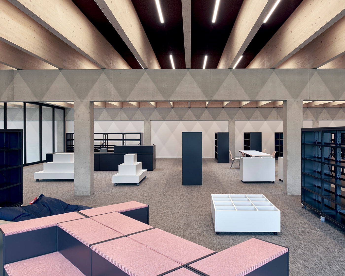 Crassier – Restaurant et bibliothèque/médiathèque scolair