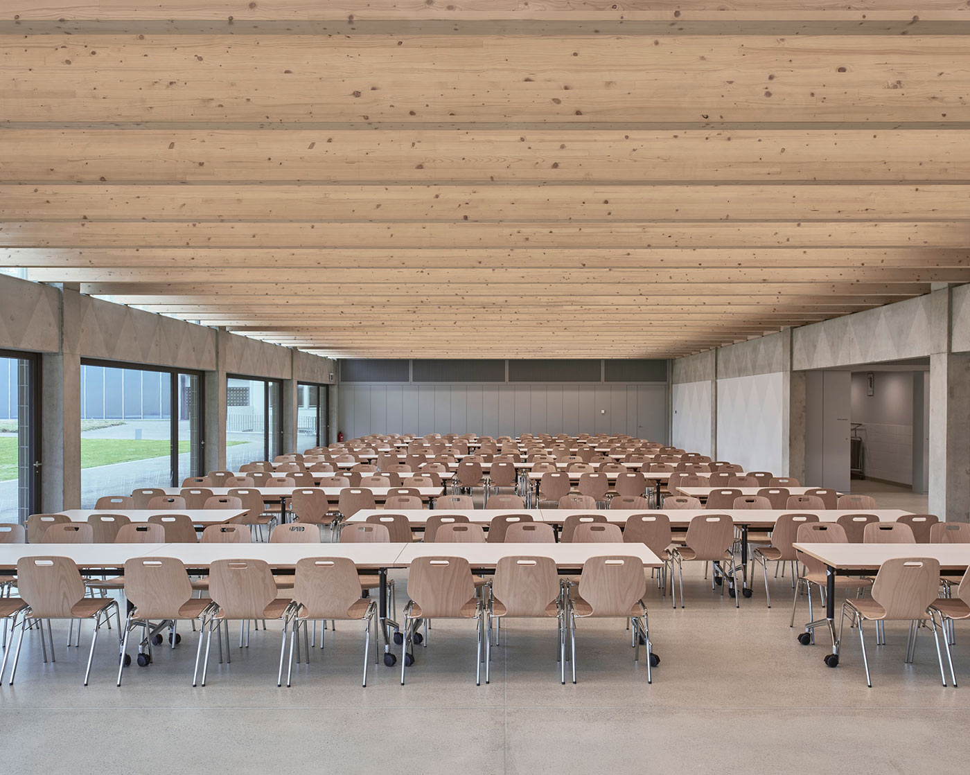 Crassier – Restaurant et bibliothèque/médiathèque scolair